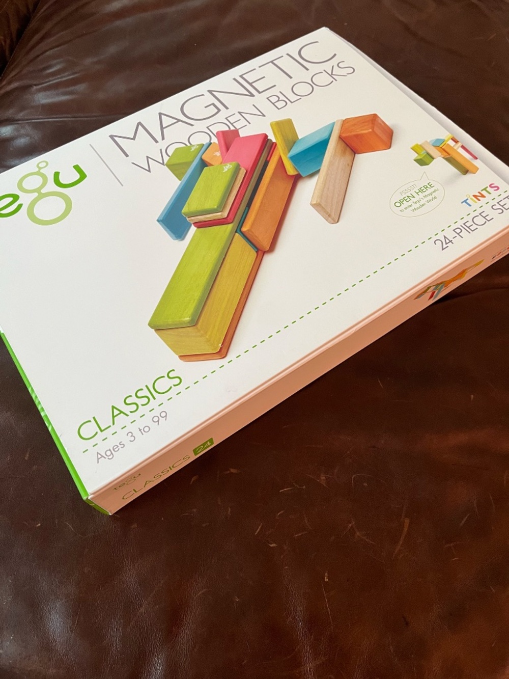 Tegu "Magnetic Wooden Blocks 24-piece set" NWT - Picture 12 of 14